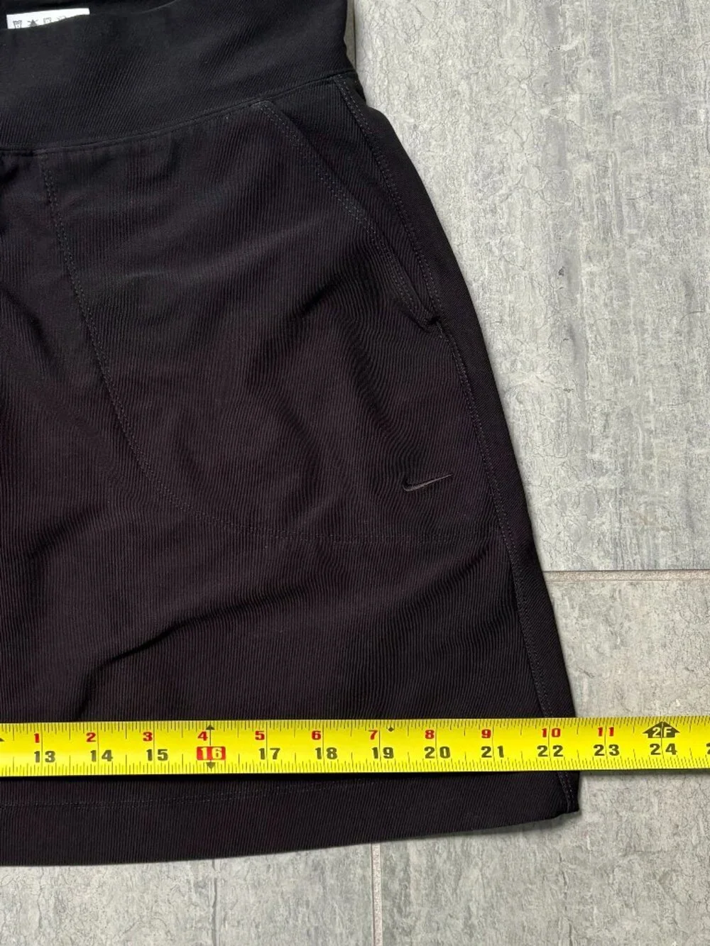 Nike Golf Dri-FIT Tennis Pickleball Skort Black Size Medium